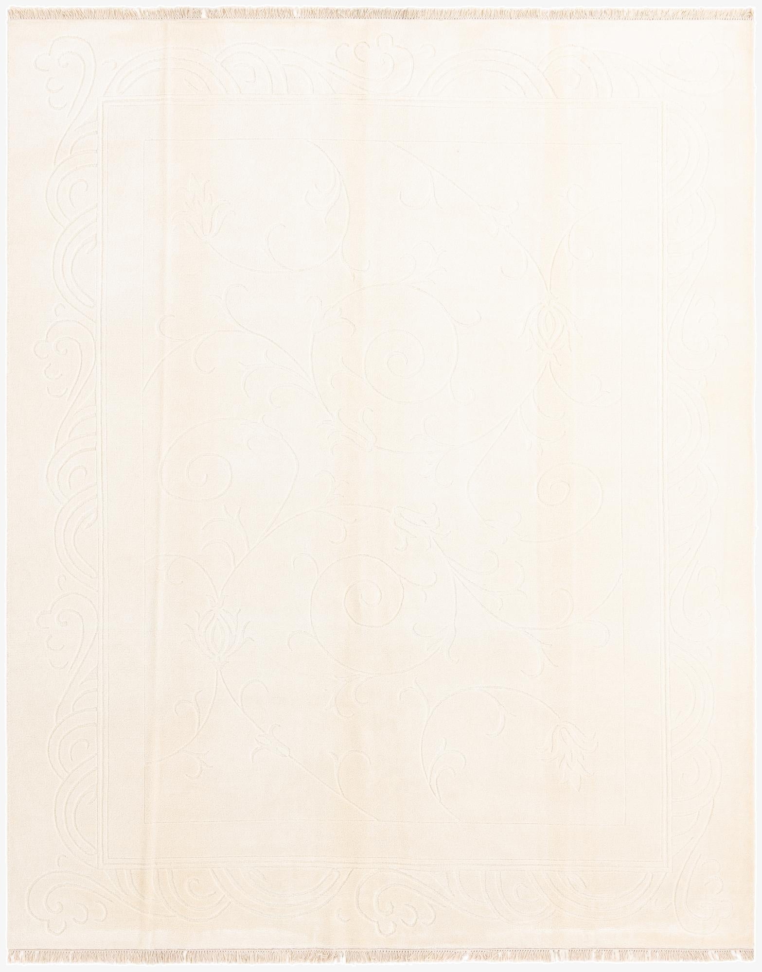  7' 9 x 9' 9  Hand Knotted Darya Wool Rug