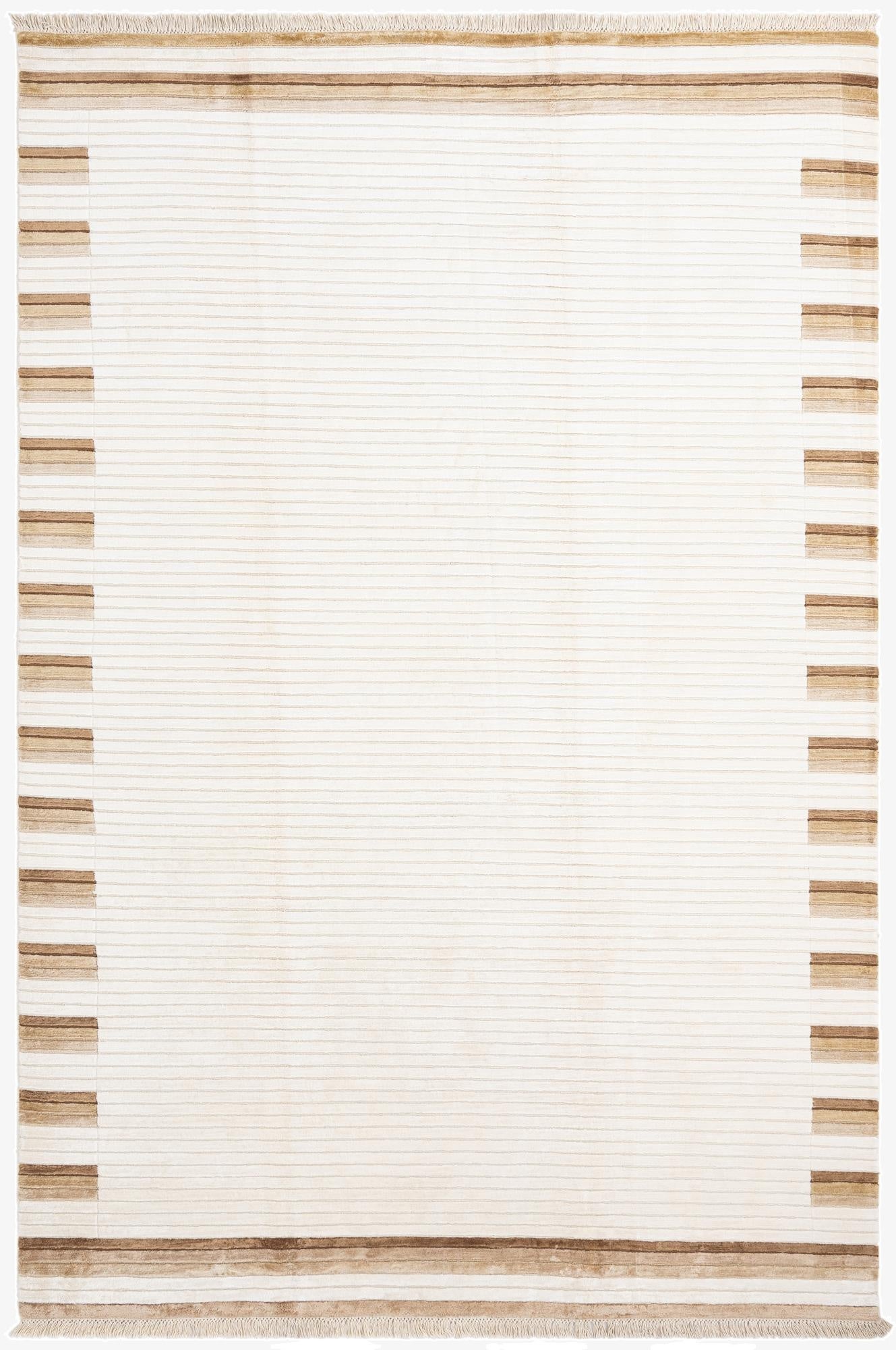  6' 6 x 9' 9  Hand Knotted Darya Wool Rug