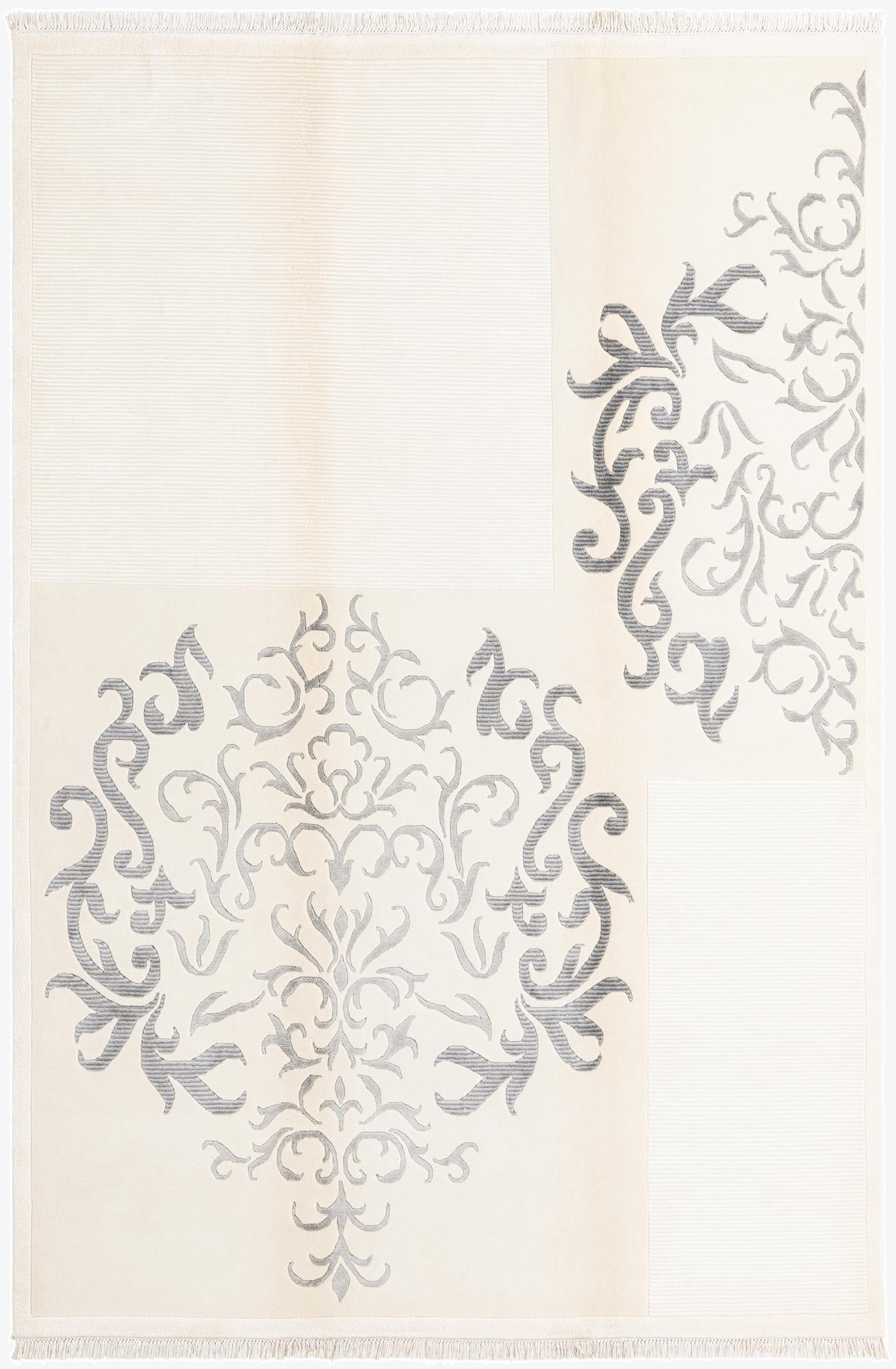  6' 6 x 9' 8  Hand Knotted Darya Wool Rug