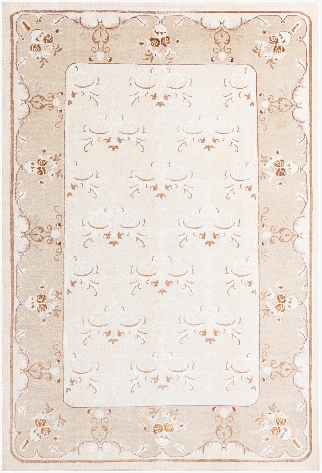  6' 9 x 9' 11  Hand Knotted Darya Wool Rug