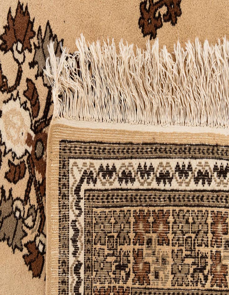 Detail image of  6' 5 x 9' 9  Hand Knotted Ferdos Persian Wool Rug