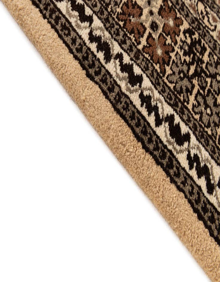 Detail image of  6' 5 x 9' 9  Hand Knotted Ferdos Persian Wool Rug