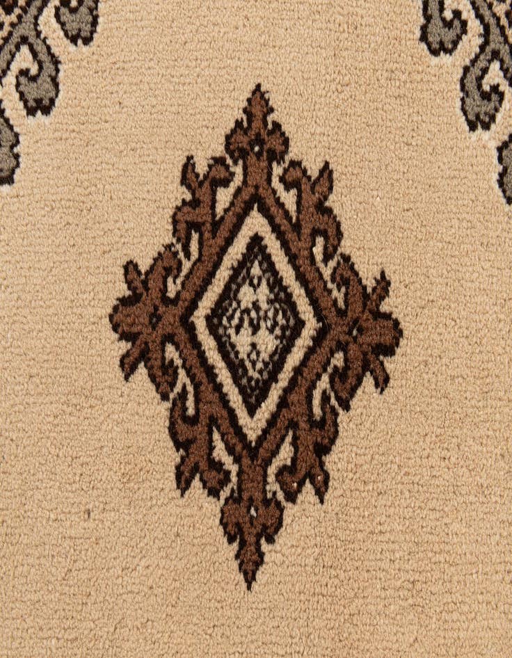Detail image of  6' 5 x 9' 9  Hand Knotted Ferdos Persian Wool Rug