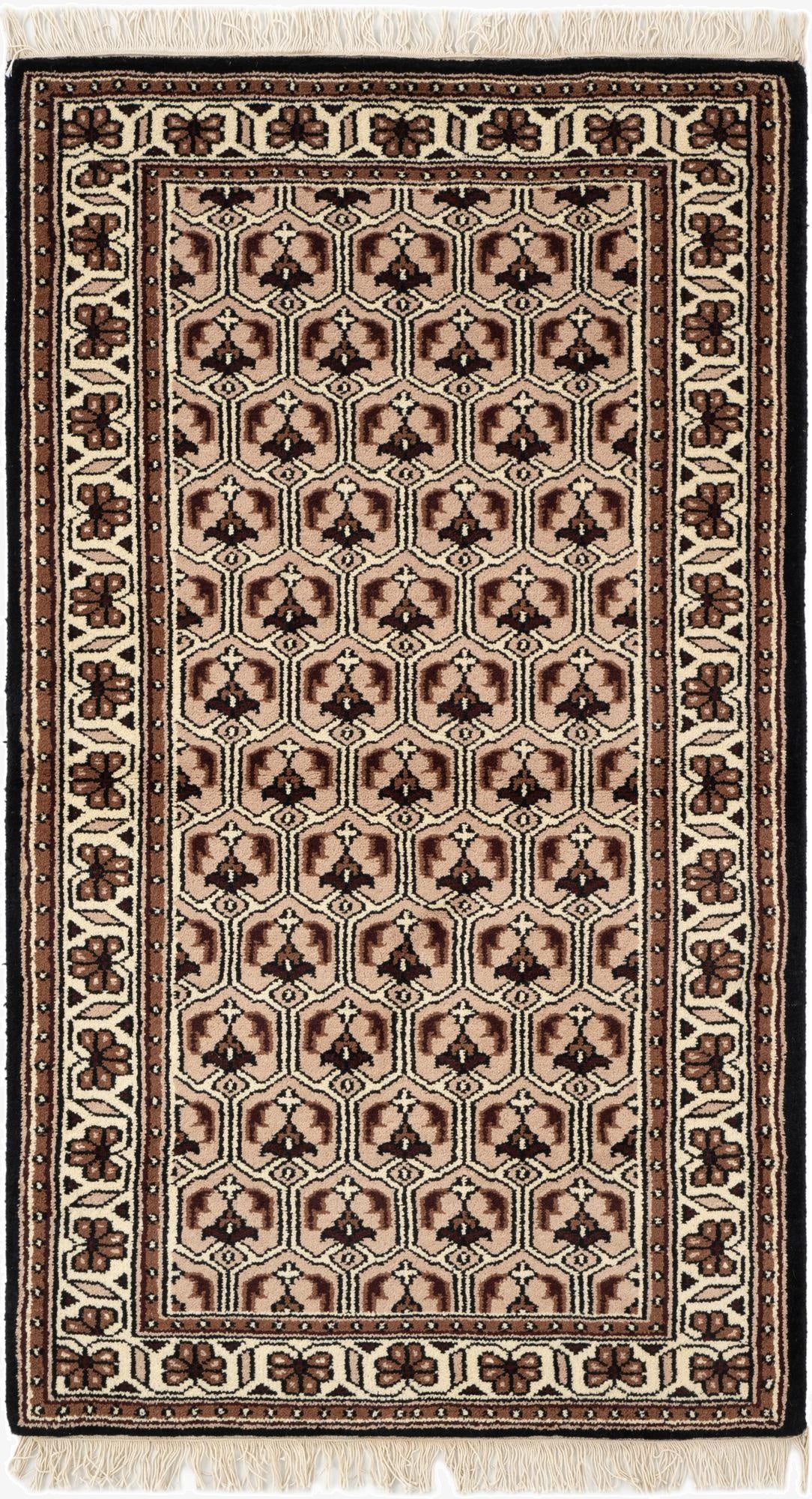  3' x 5' 3  Hand Knotted Ferdos Wool Rug