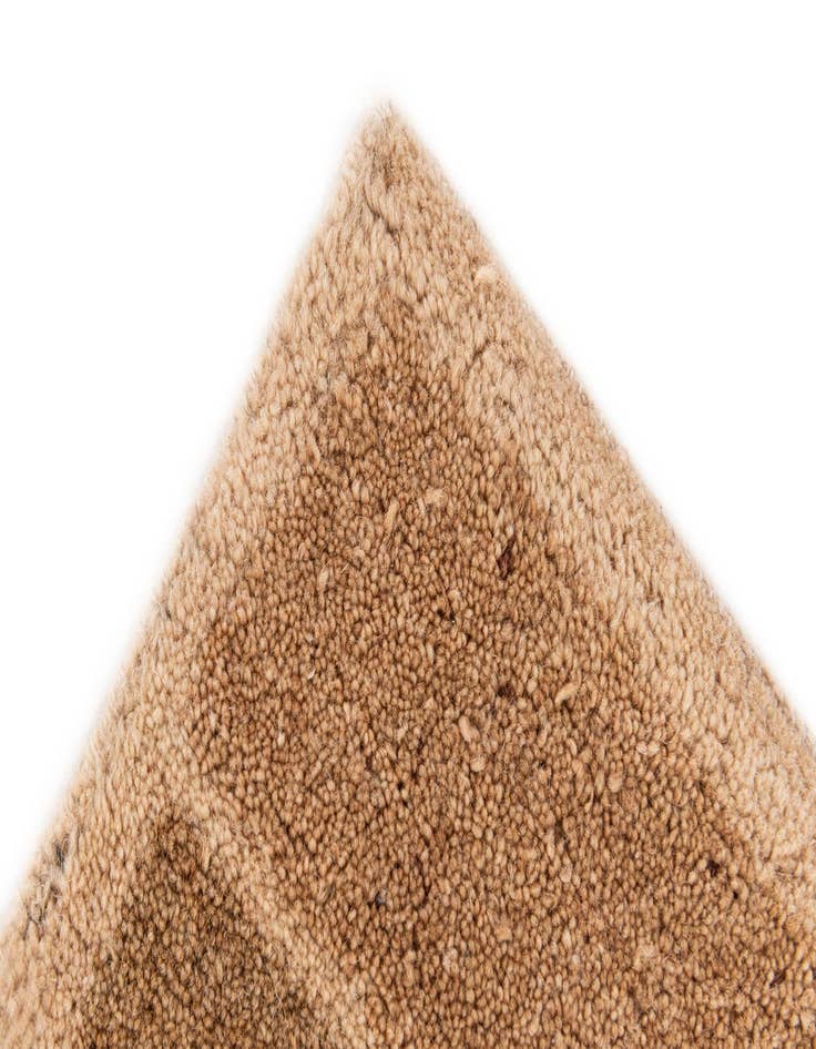 Detail image of  2' 6 x 4' 4  Hand Knotted Gabbeh Wool Rug