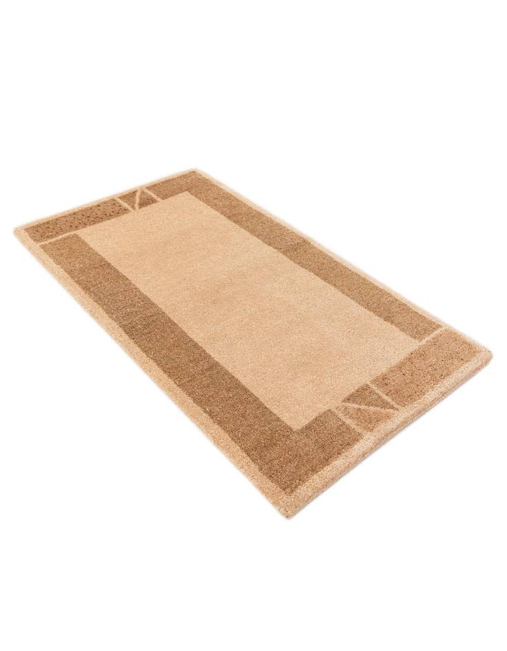 Detail image of  2' 6 x 4' 4  Hand Knotted Gabbeh Wool Rug