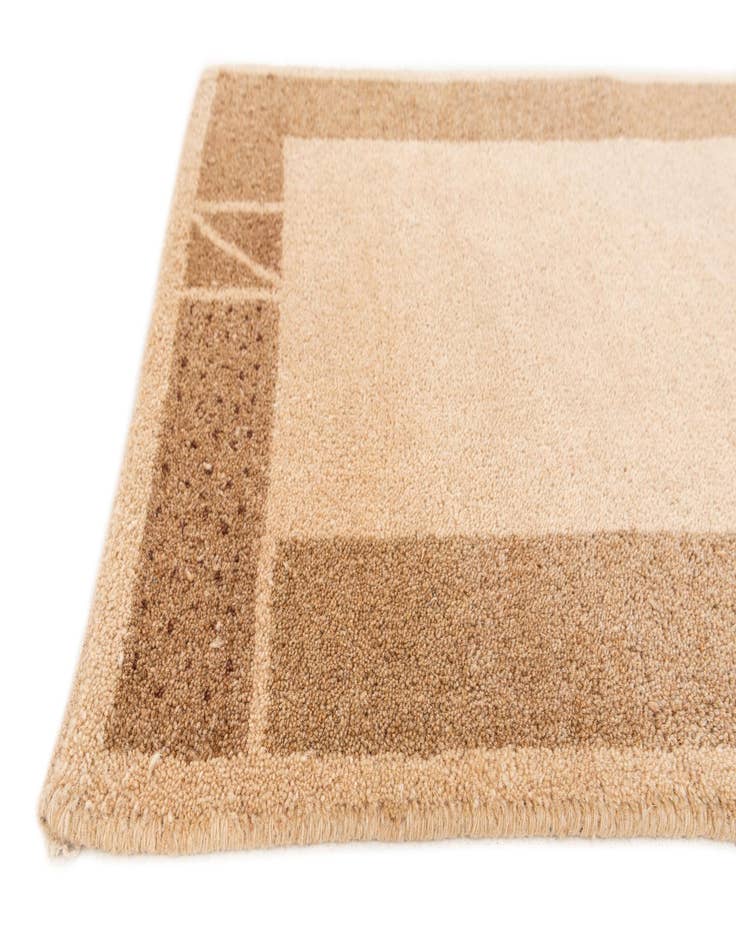 Detail image of  2' 6 x 4' 4  Hand Knotted Gabbeh Wool Rug