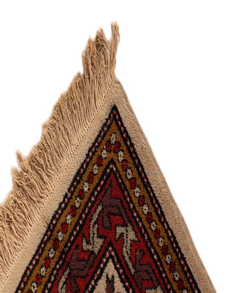 Detail image of  8' 5 x 10' 4  Hand Knotted Heriz Wool Rug