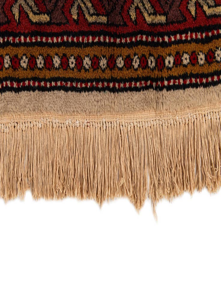 Detail image of  8' 5 x 10' 4  Hand Knotted Heriz Wool Rug