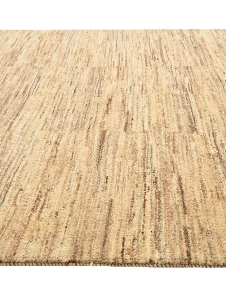 Detail image of 4' 1 x 6' 3 Hand Knotted Kashkuli Gabbeh Oriental Wool Rug