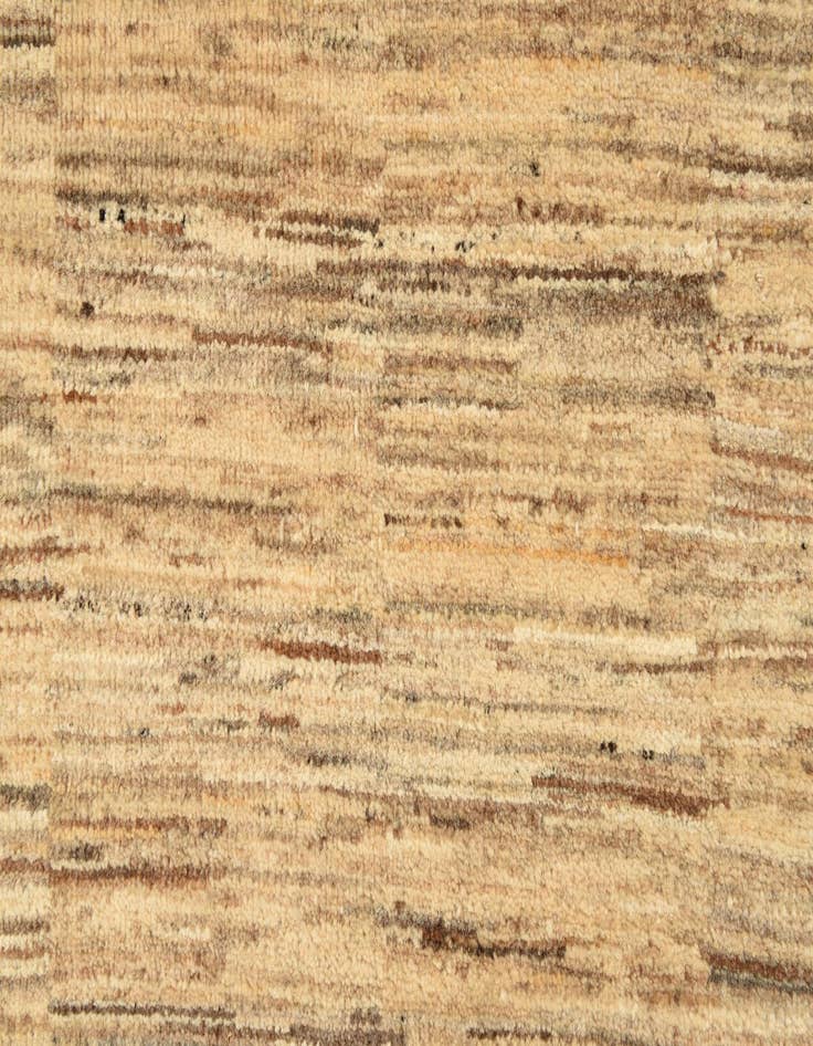 Detail image of 4' 1 x 6' 3 Hand Knotted Kashkuli Gabbeh Oriental Wool Rug