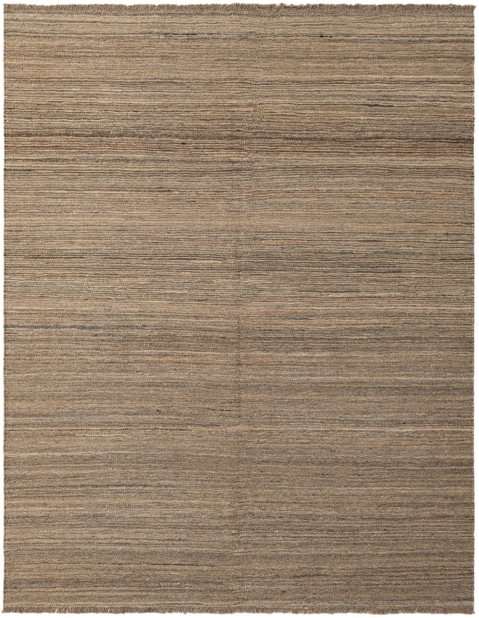  5' 2 x 6' 7  Hand Woven Kilim Modern Wool Rug