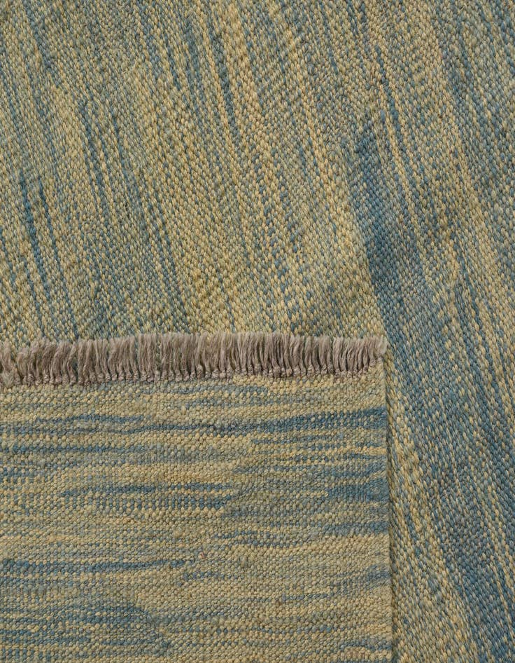 Detail image of  4' 10 x 6' 7  Hand Woven Kilim Modern Wool Rug
