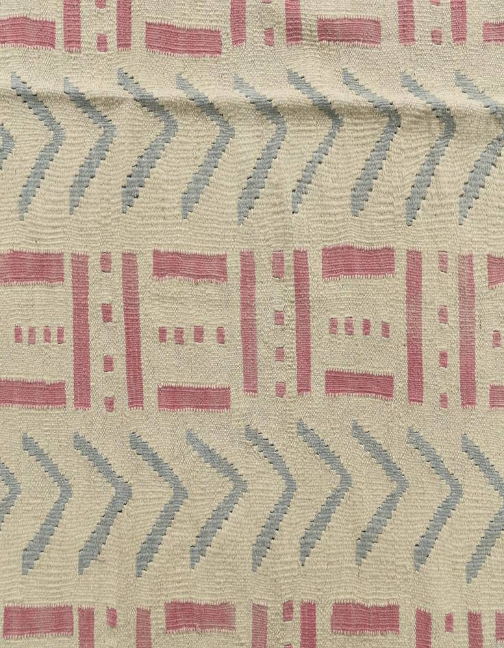 Detail image of  6' 1 x 7' 10  Hand Woven Kilim Modern Wool Rug