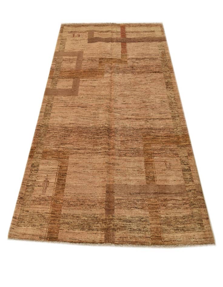 Detail image of  5' x 6' 6  Hand Knotted Modern Ziegler Rug