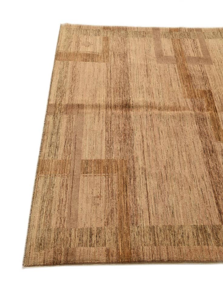 Detail image of  5' x 6' 6  Hand Knotted Modern Ziegler Rug