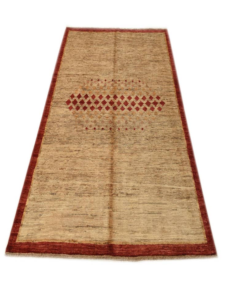 Detail image of  4' 11 x 6' 10  Hand Knotted Modern Ziegler Rug