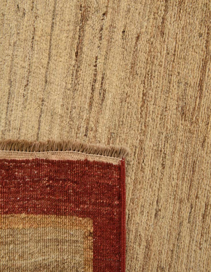Detail image of  4' 11 x 6' 10  Hand Knotted Modern Ziegler Rug