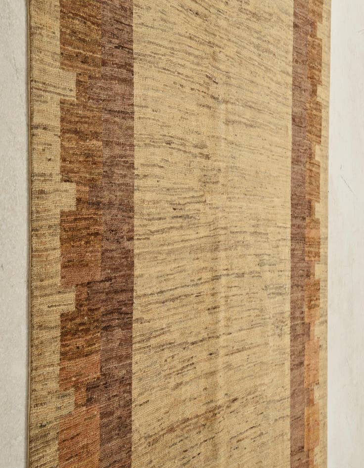 Detail image of  5' 8 x 7' 10  Hand Knotted Modern Ziegler Rug