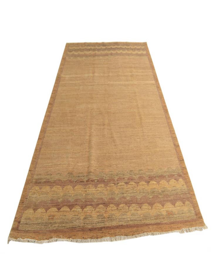 Detail image of  6' 5 x 9' 8  Hand Knotted Modern Ziegler Rug