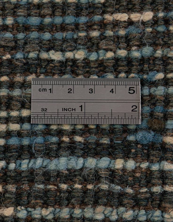 Detail image of  6' 9 x 10' 2  Hand Knotted Moroccan Wool Rug