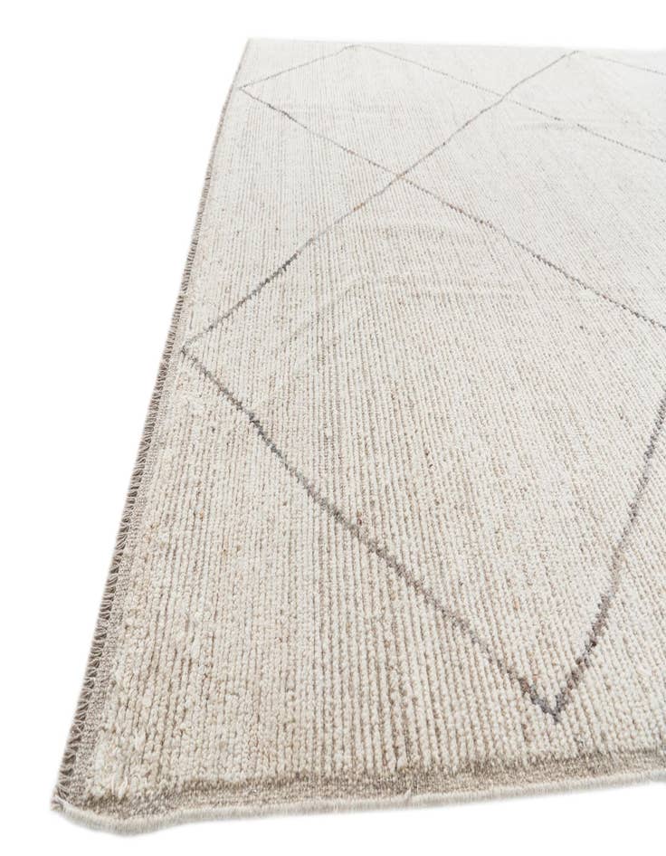 Detail image of  8' 1 x 10' 3  Hand Knotted Moroccan Wool Rug