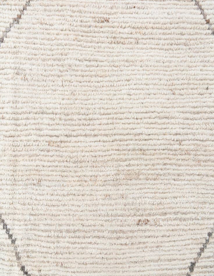 Detail image of  8' 1 x 10' 3  Hand Knotted Moroccan Wool Rug