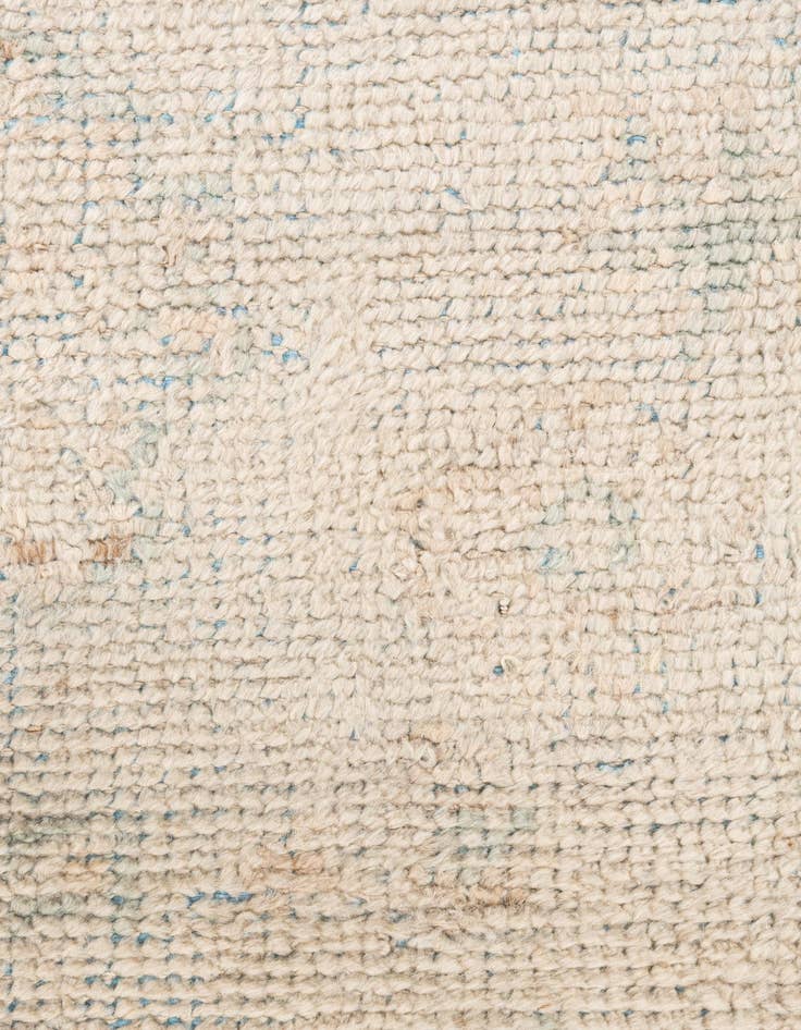 Detail image of  4' x 6'  Hand Knotted Moroccan Wool Rug