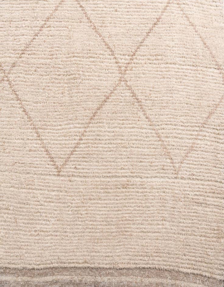 Detail image of  10' 2 x 14' 3  Hand Knotted Moroccan Wool Rug