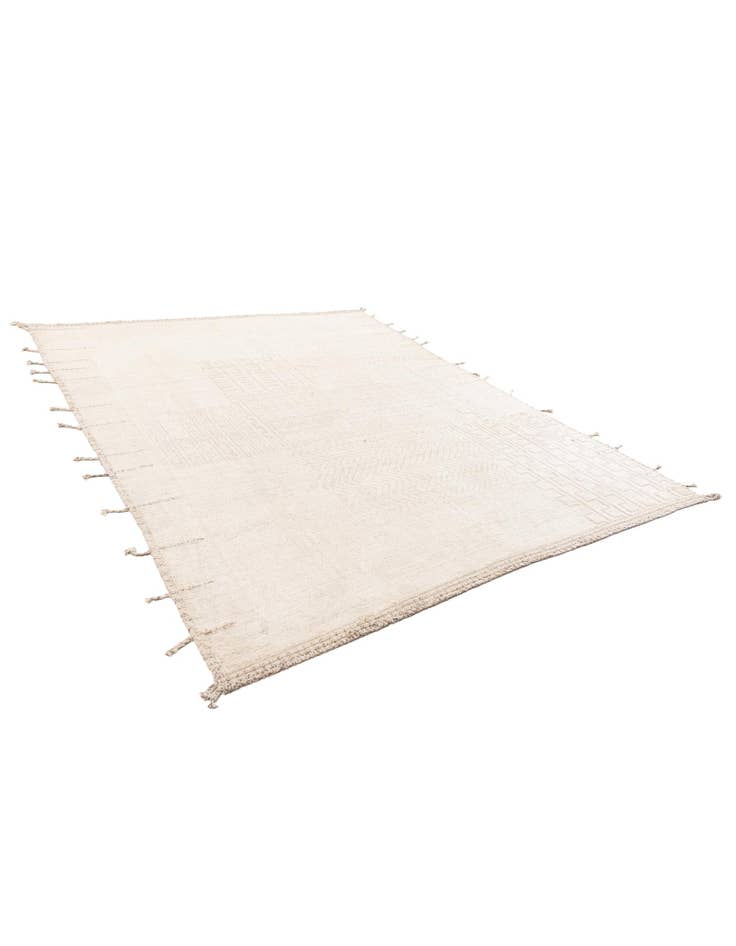 Detail image of  8' 4 x 10' 4  Hand Knotted Moroccan Wool Rug