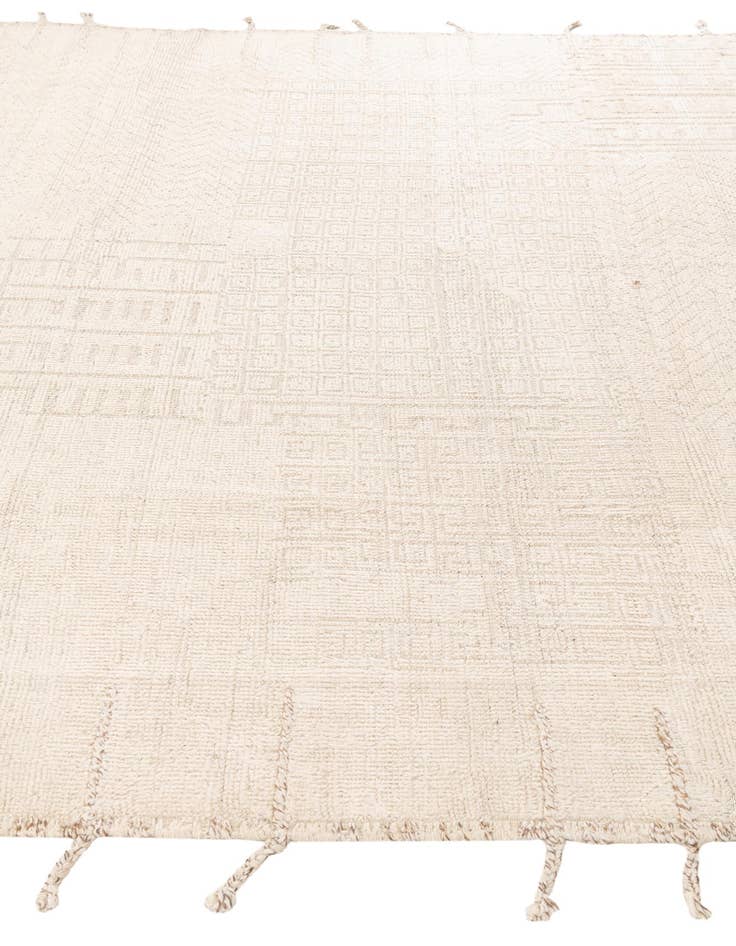 Detail image of  8' 4 x 10' 4  Hand Knotted Moroccan Wool Rug