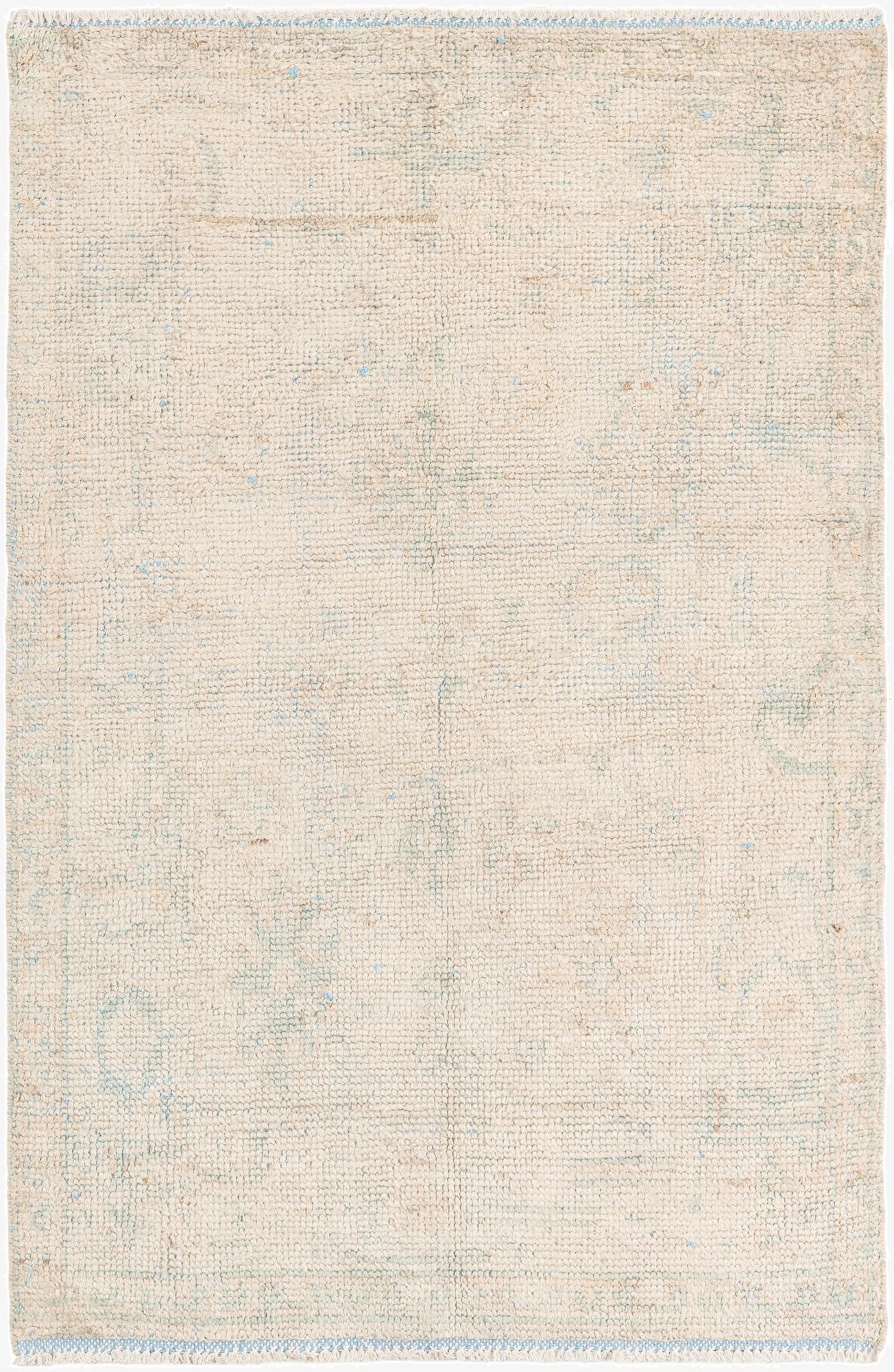  4' x 6'  Hand Knotted Moroccan Wool Rug