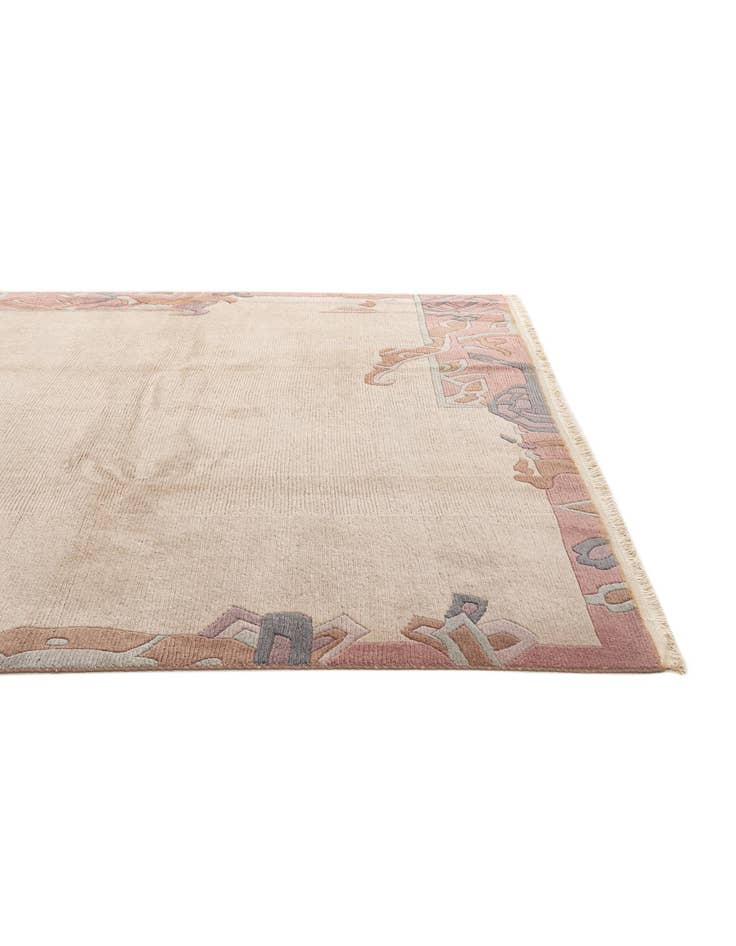 Detail image of  8' 5 x 11' 9  Hand Knotted Nepal Wool Rug