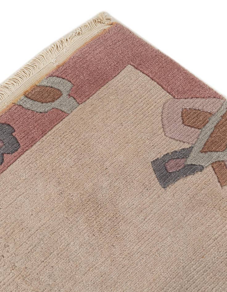 Detail image of  8' 5 x 11' 9  Hand Knotted Nepal Wool Rug