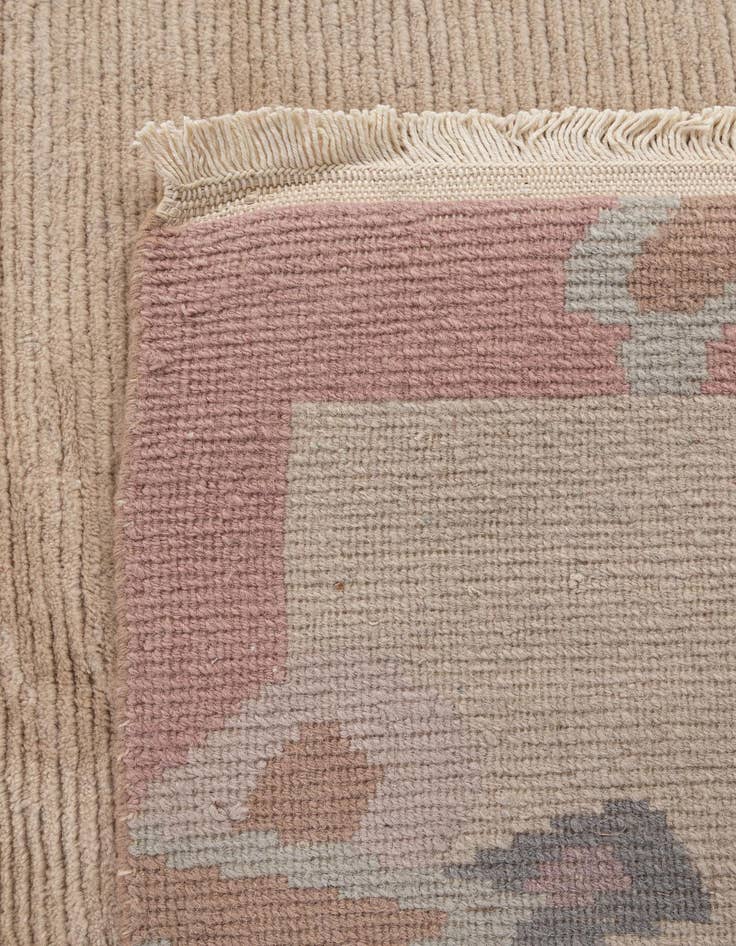 Detail image of  8' 5 x 11' 9  Hand Knotted Nepal Wool Rug