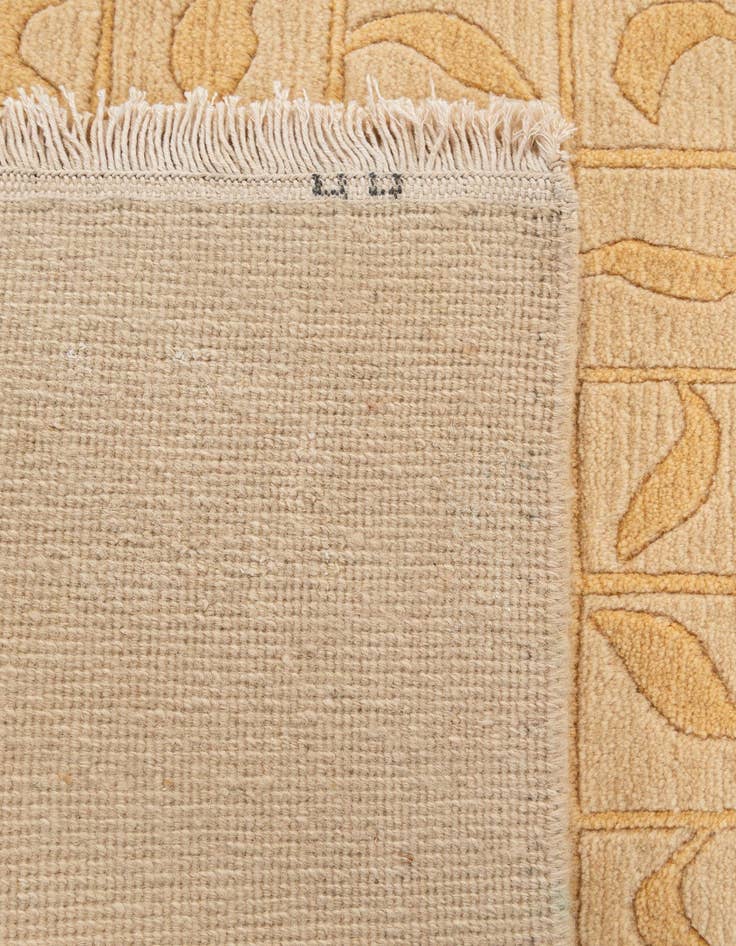 Detail image of  4' 1 x 5' 10  Hand Knotted Nepal Wool Rug
