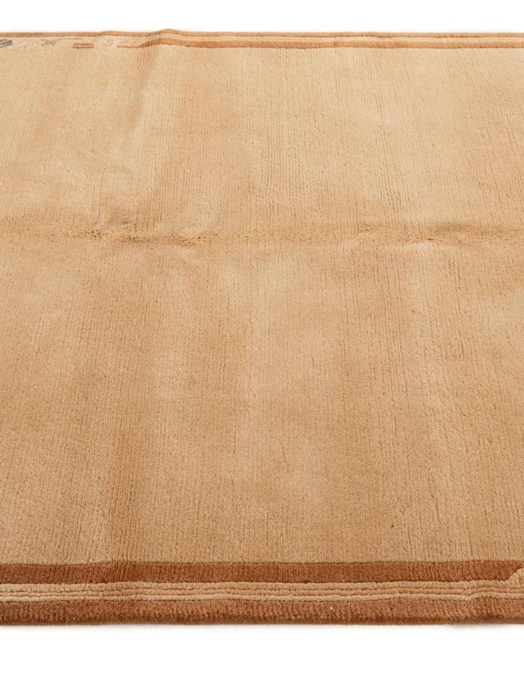 Detail image of  4' 8 x 6' 8  Hand Knotted Nepal Wool Rug