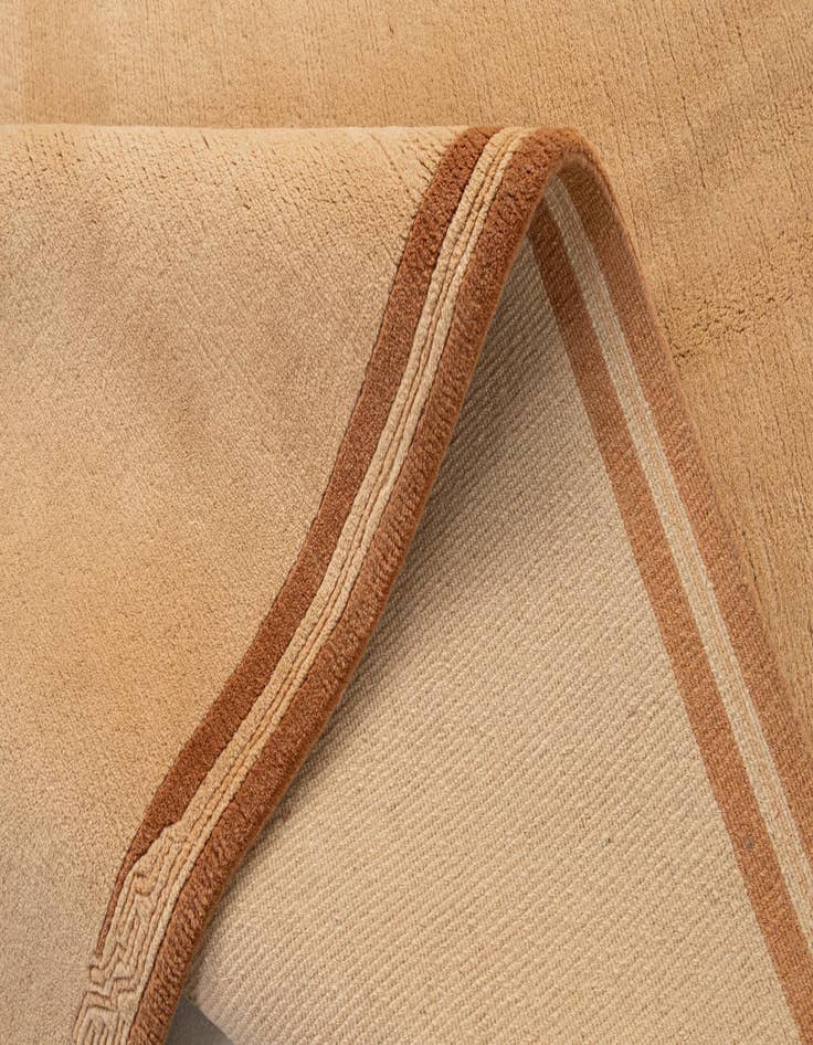 Detail image of  4' 8 x 6' 8  Hand Knotted Nepal Wool Rug