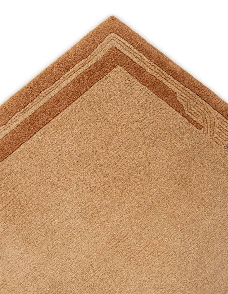 Detail image of  4' 8 x 6' 8  Hand Knotted Nepal Wool Rug