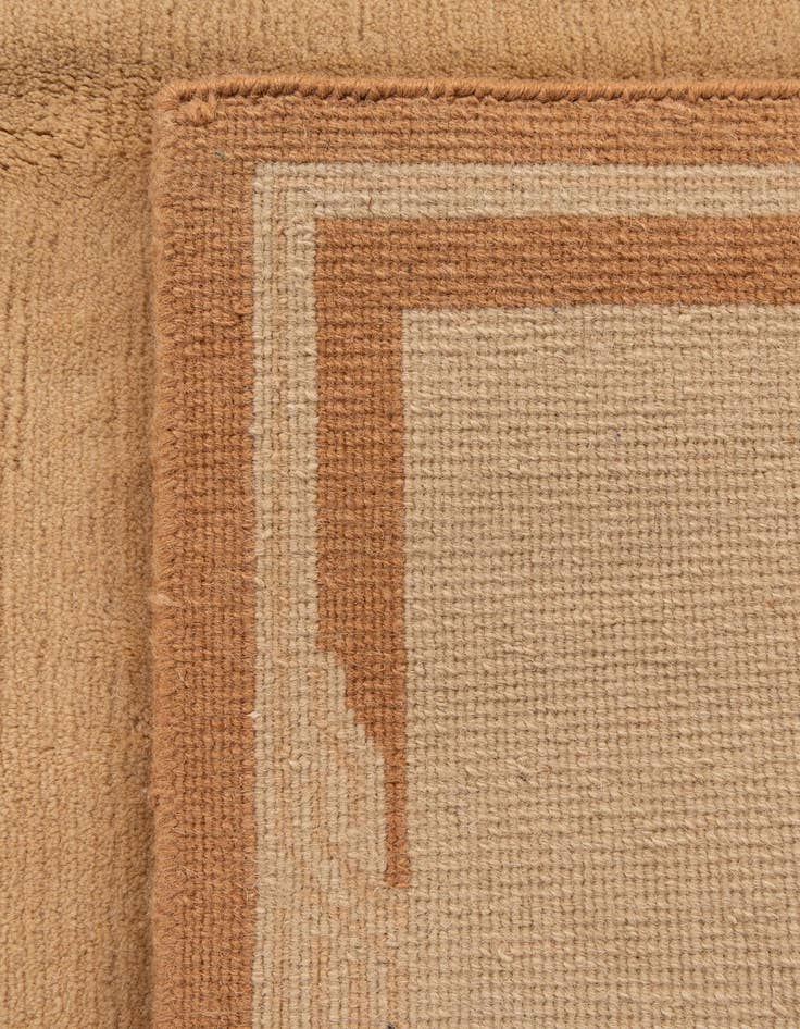 Detail image of  4' 8 x 6' 8  Hand Knotted Nepal Wool Rug