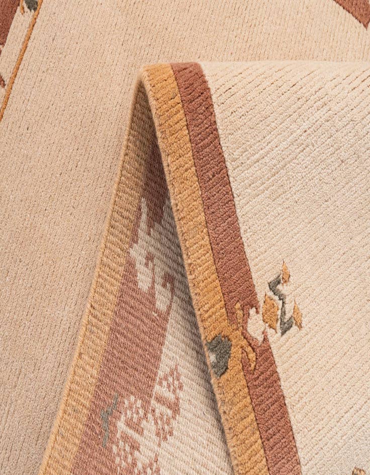 Detail image of  3' 1 x 5'  Hand Knotted Nepal Wool Rug