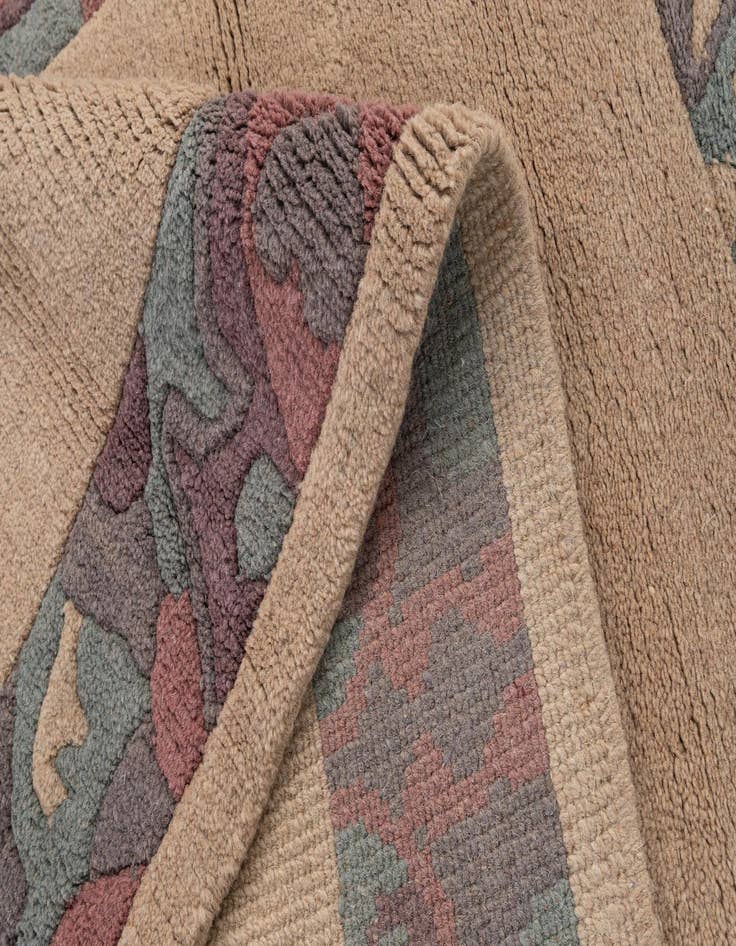 Detail image of  3' 11 x 5' 10  Hand Knotted Nepal Wool Rug