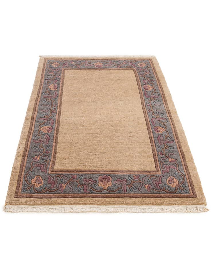 Detail image of  3' 1 x 5' 4  Hand Knotted Nepal Wool Rug