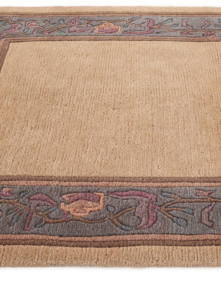 Detail image of  3' 1 x 5' 4  Hand Knotted Nepal Wool Rug