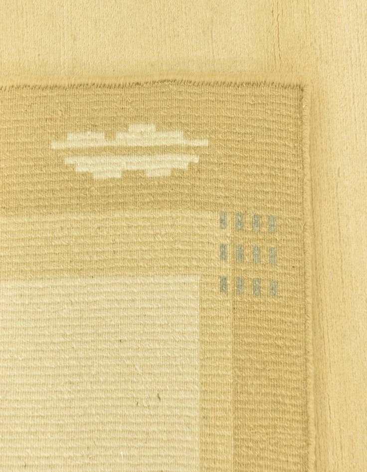 Detail image of  4' x 5' 10  Hand Knotted Nepal Wool Rug