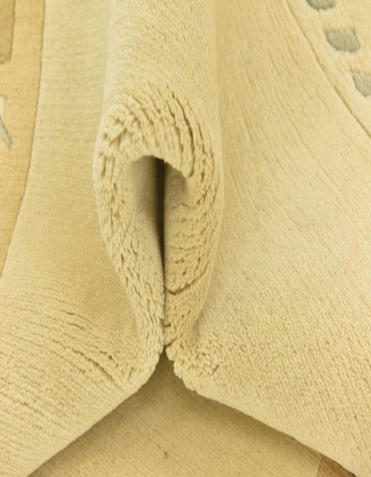 Detail image of  4' x 5' 10  Hand Knotted Nepal Wool Rug