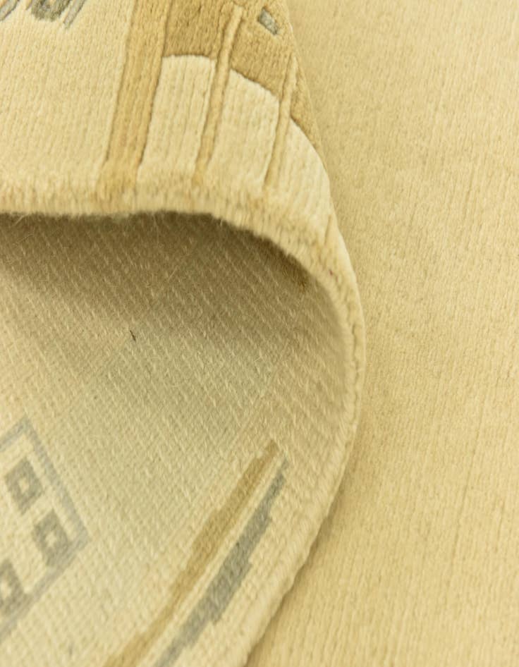 Detail image of  4' x 5' 10  Hand Knotted Nepal Wool Rug