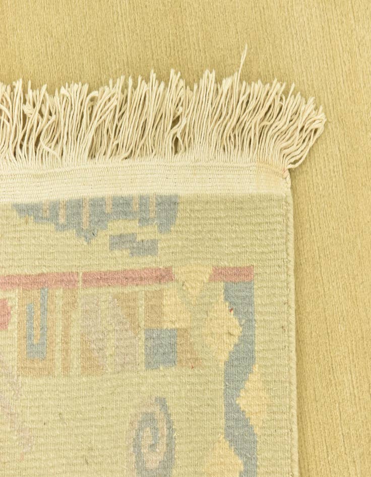 Detail image of  4' 7 x 6' 8  Hand Knotted Nepal Wool Rug