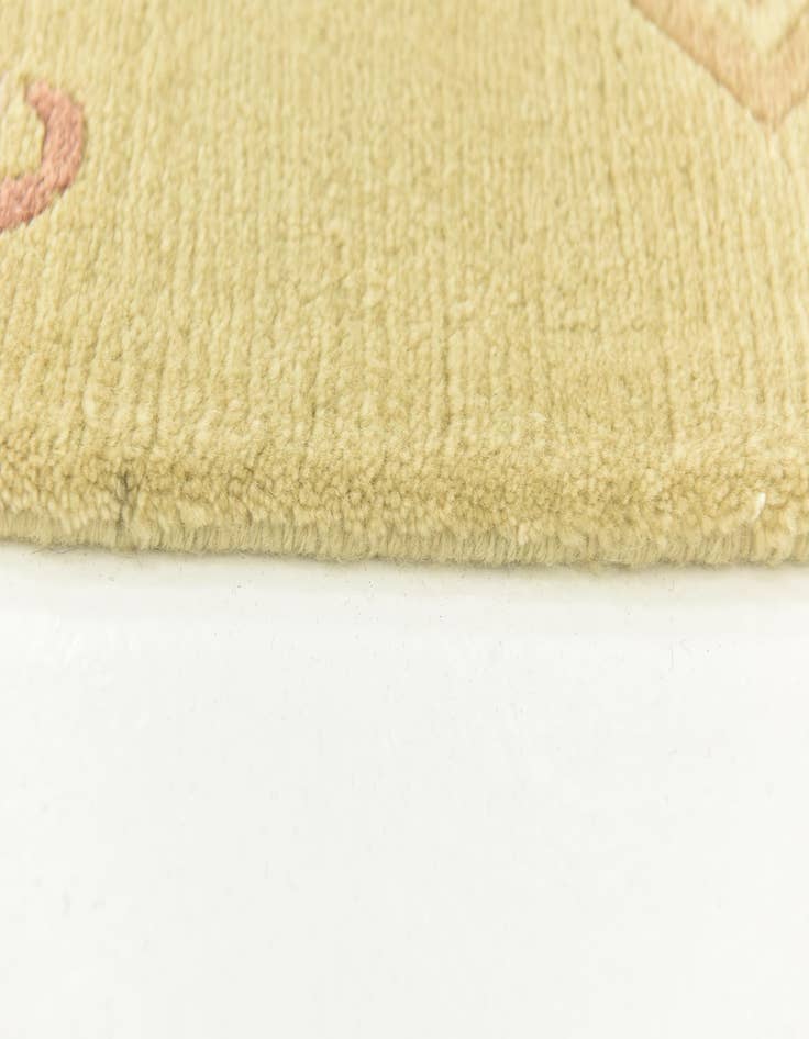 Detail image of  4' 7 x 6' 8  Hand Knotted Nepal Wool Rug