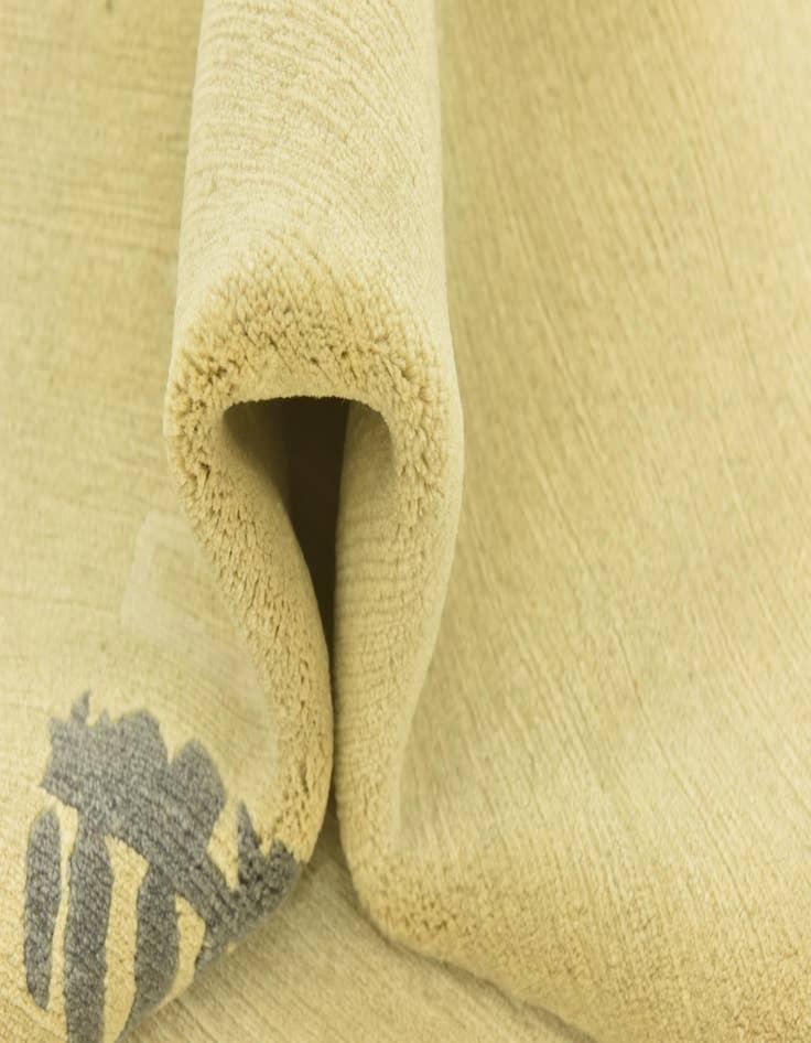 Detail image of  5' 8 x 8'  Hand Knotted Nepal Wool Rug